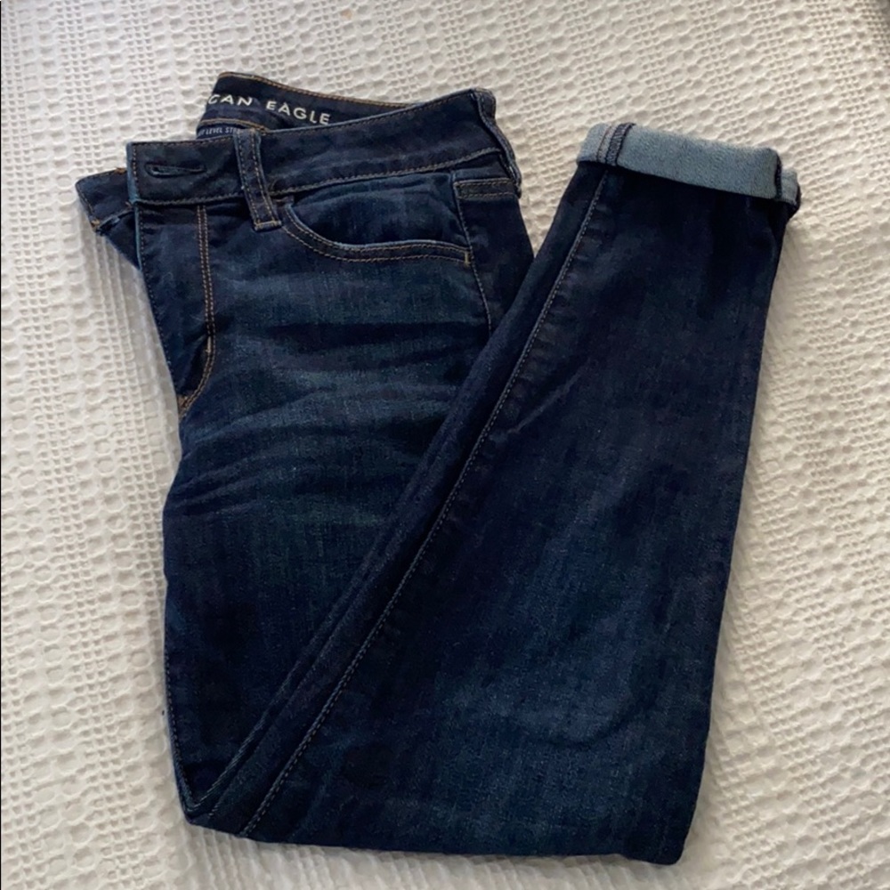 AE Jeans Dark Denim Size 4